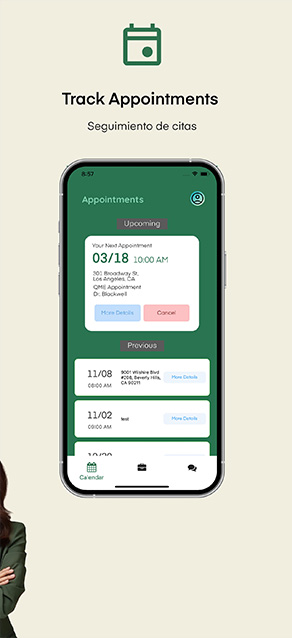 LegalPal mobile app appointment and intake workflow